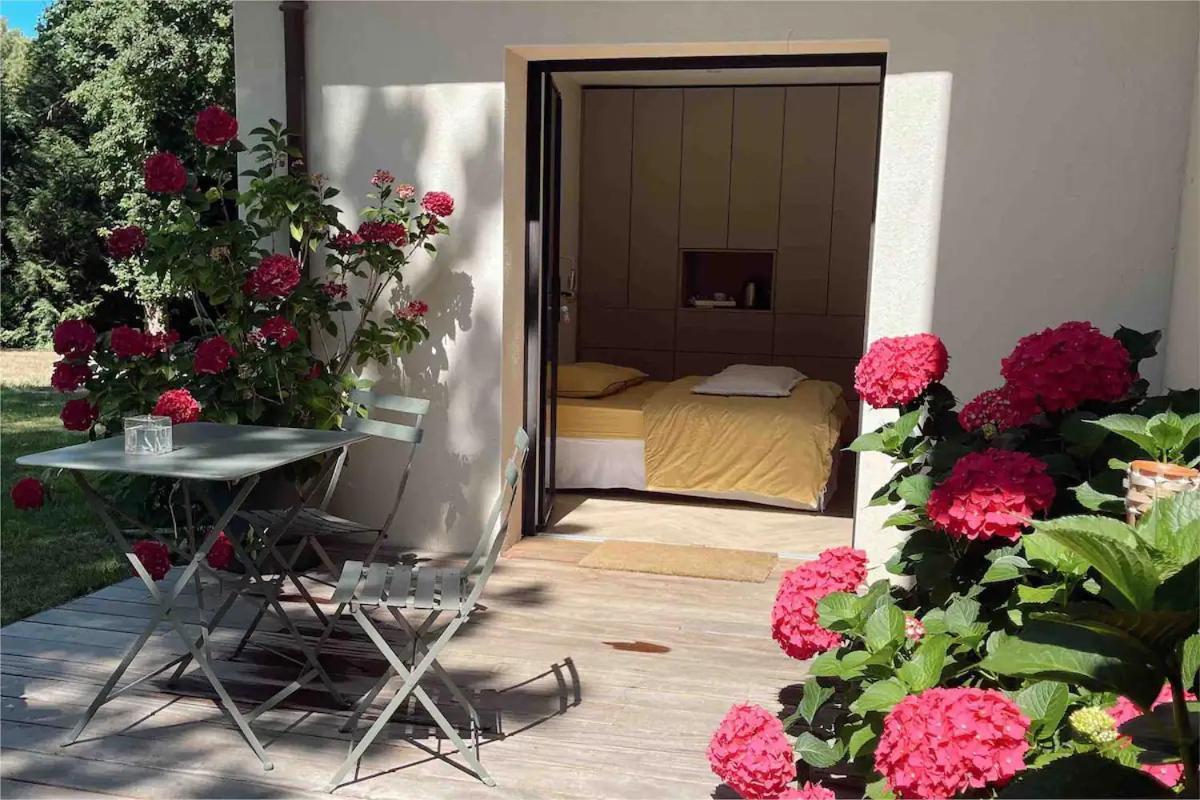 Les Hortensias Chambre Independante Avec Sdb Et Toilettes Privees Dans Une Maison En Foret Proche Du Golf Et De La Plage Entree Independante Avec Acces Prive Le Touquet Exteriör bild